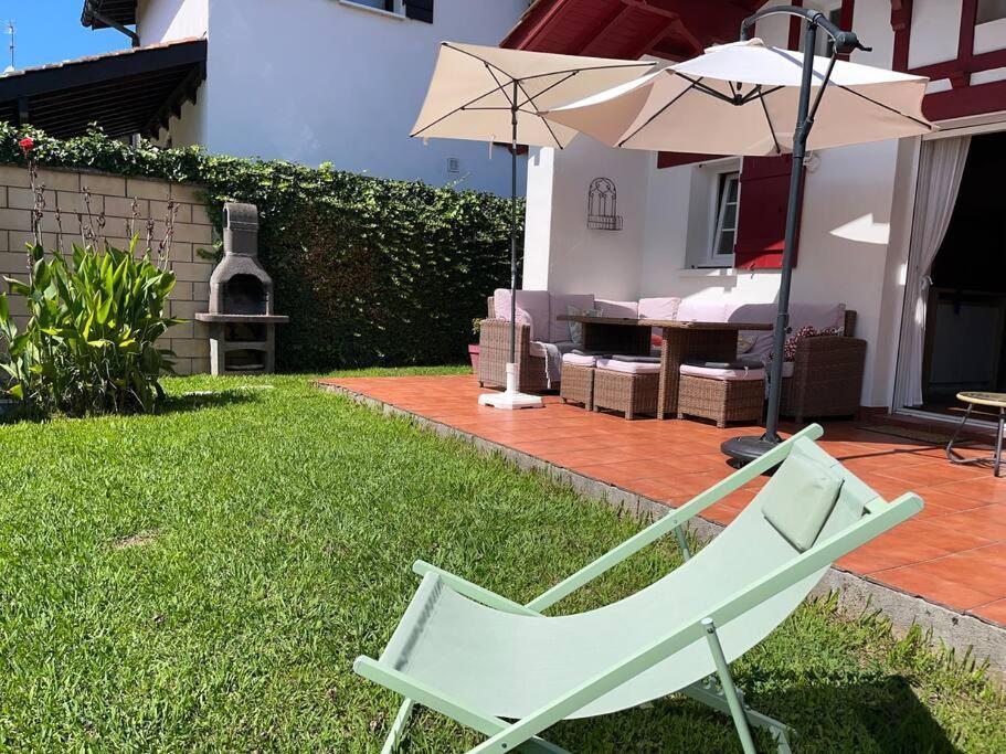 1Km Plage, Agreable Maison 6 Pers Classee 3* Hendaye Bagian luar foto